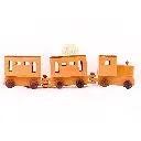 Handcrafted Wooden Train Toys for Kids