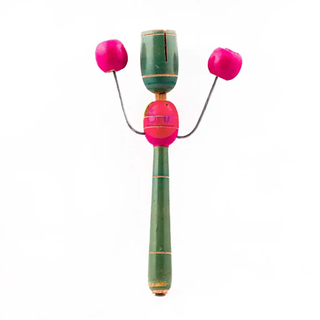 Wooden Tik Tik Rattle | Jhunjuna