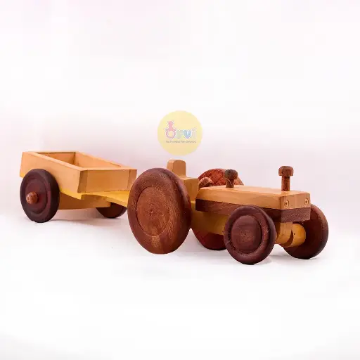 Wooden Tractor Trolley