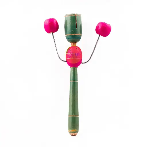 Wooden Tik Tik Rattle | Jhunjuna